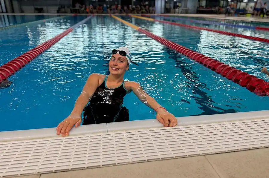 Kiara Castillo va al mundial de natación con la Selección
