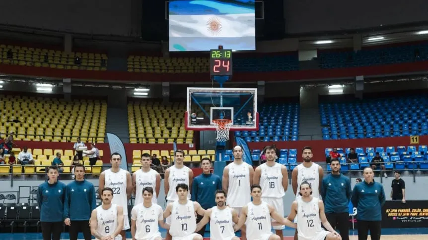 Imagen principal de la nota sobre Argentina al Mundial de Básquet 2027: el camino completo en la segunda fase clasificatoria en deportes